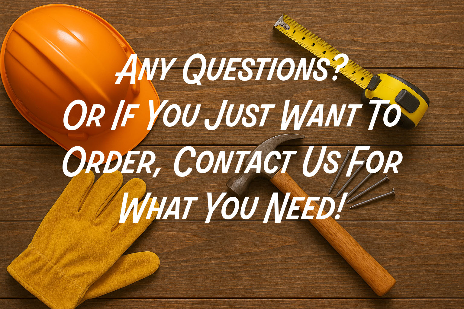 Tools and Construction Supplies